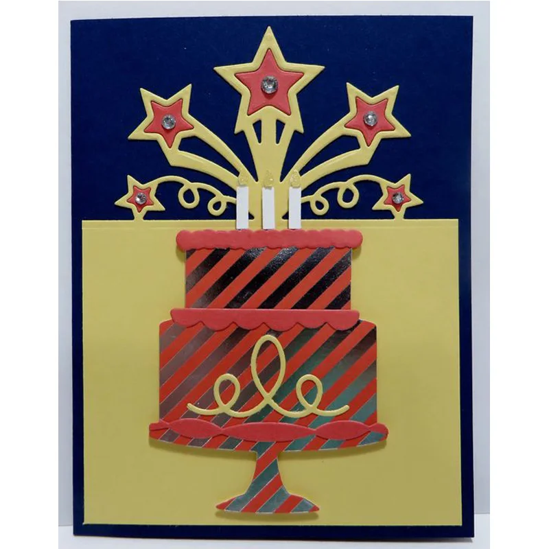 Пресс формы 2019 новые штампы со звездными краями для изготовления открыток