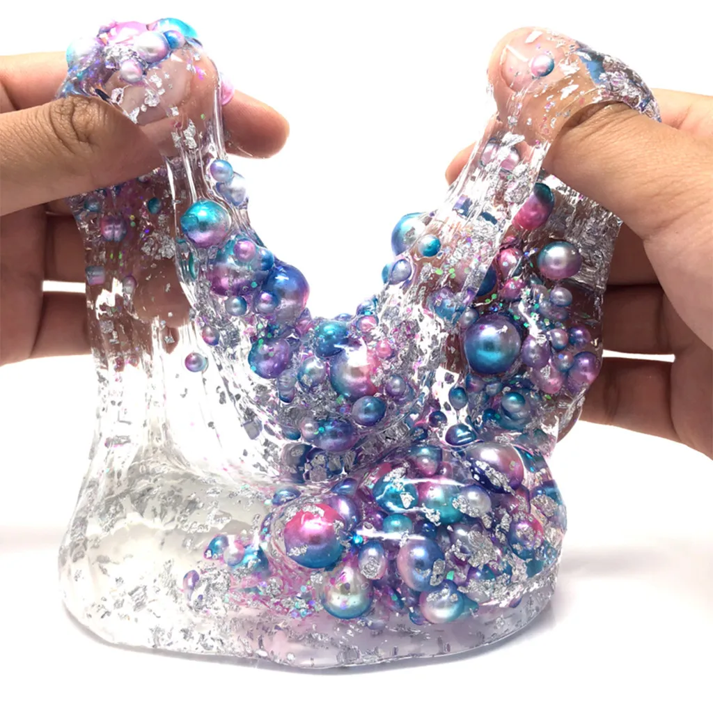 Slime игрушки для детей красивые красочные глиняные игрушки милые жемчужные игрушки для снятия стресса детские игрушки нетоксичные чистые антистрессовые игрушки