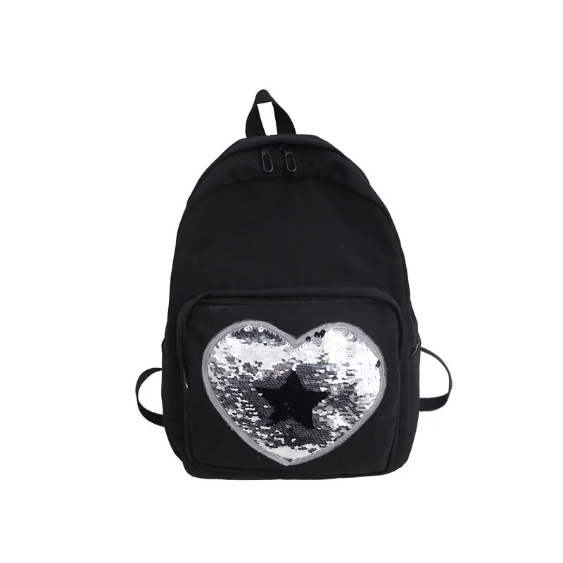 student canvas Backpack for Teenagers Girls  travel Casual bags Female book Bag Travel Backpacks computer pad rucksack 16inch