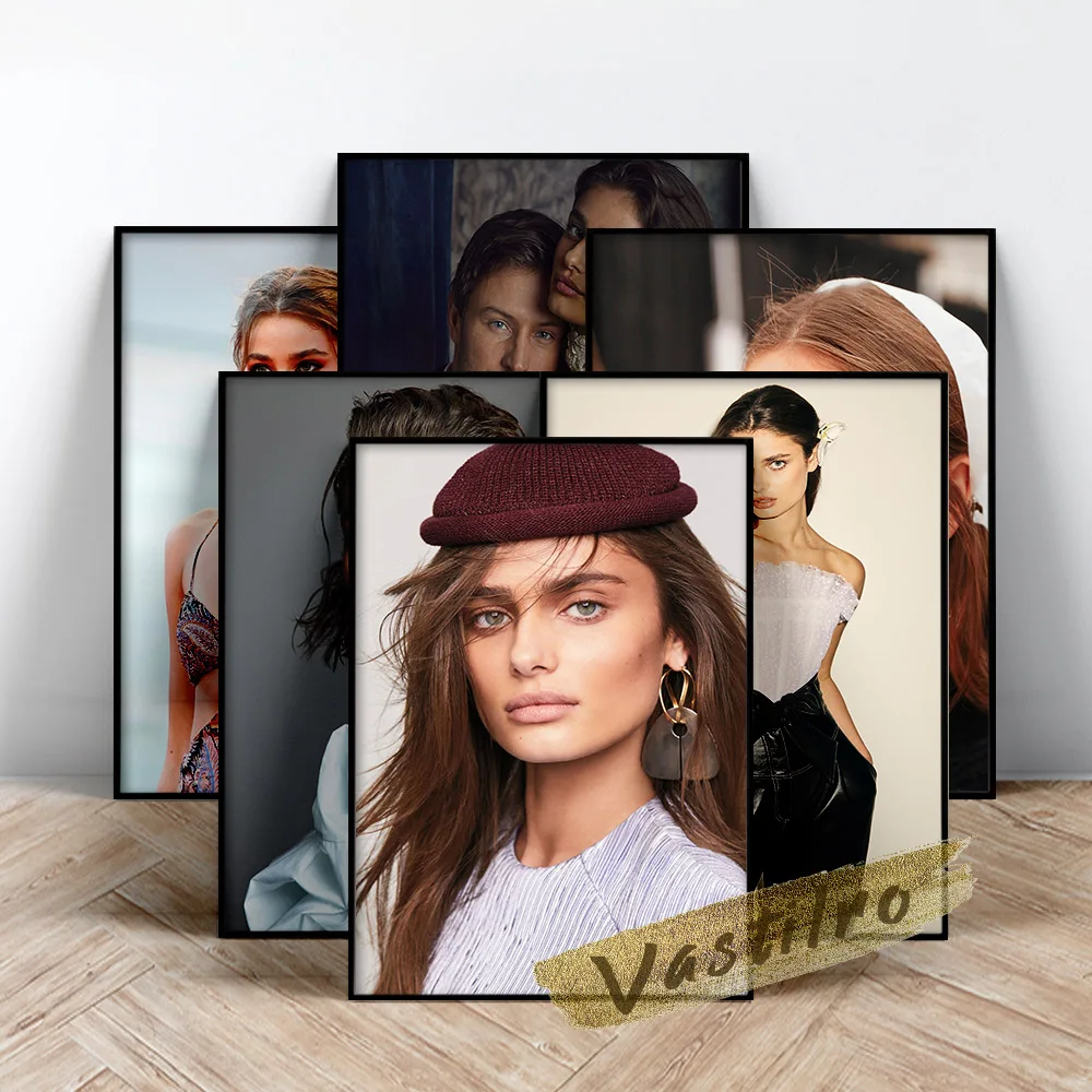 

Taylor Hill Model Poster, Taylor Elegant Goddess Wall Picture, Beauty Wall Decor, Hill Figure Portrait Painting, Fans Collection