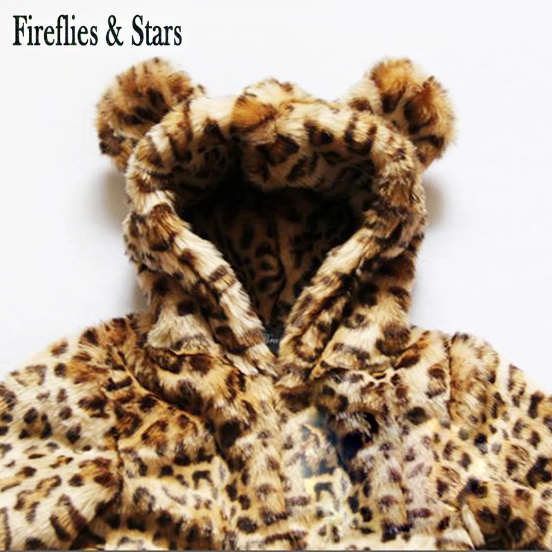 Осенне-зимняя теплая куртка для малышей с капюшоном девочек детское