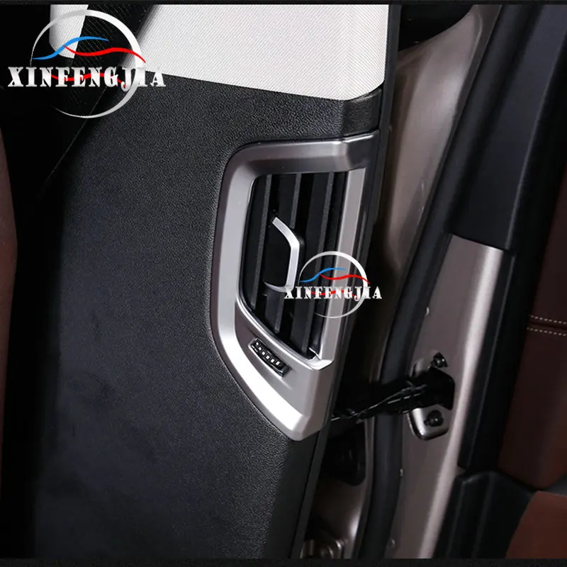 Для BMW 5 серии G30 G31 17-18 2 шт. хромированный АБС задняя крышка для выпуска воздуха |