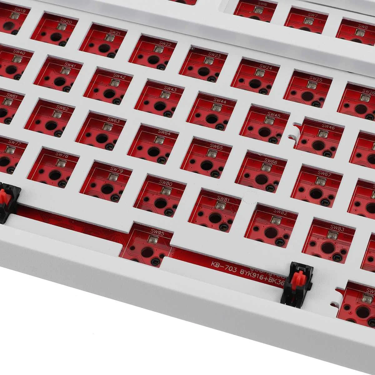 

Набор для клавиатуры FEKER DIY Hotswap, RGB подсветка, bluetooth, беспроводная 2,4G Type-c 3/5pin 84/87 клавиш, механическая клавиатура, индивидуальный комплект