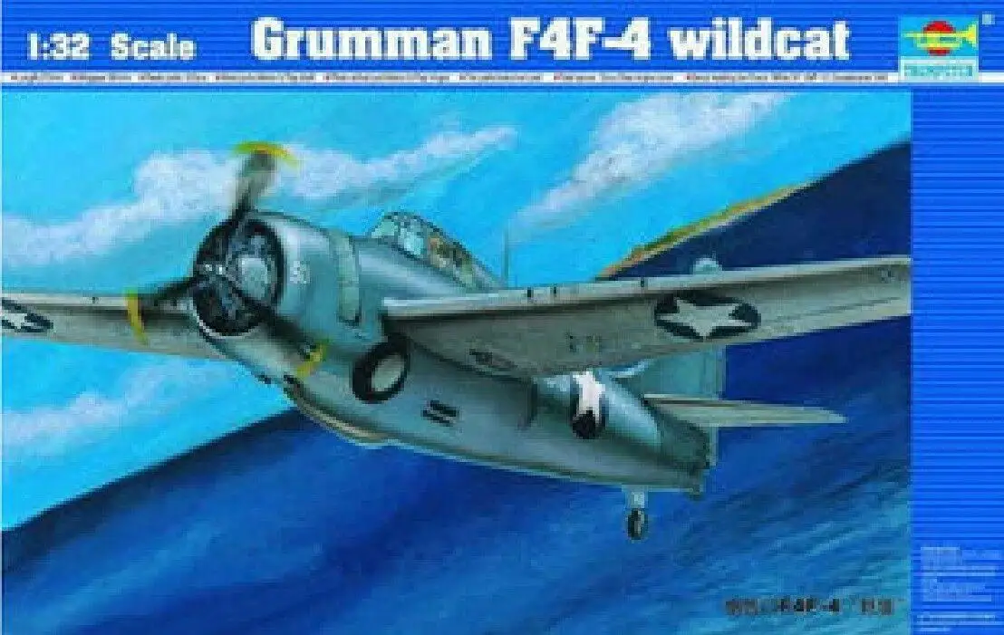 Трубач 02223 1/32 Grumman F4F 4 Wildcat модель комплект| |