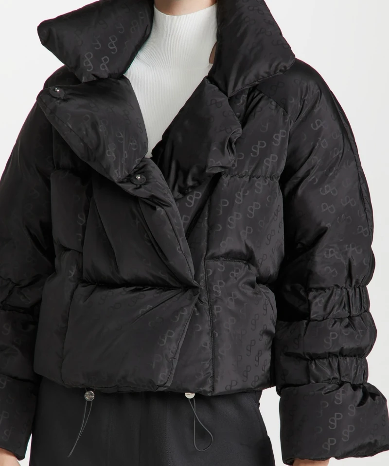 

2021 Luxury Casual VersatileHigh Collar Bread Jacket Coats Women Branded Design Winter 90% Duck Down Jacket Warm Windproof G3