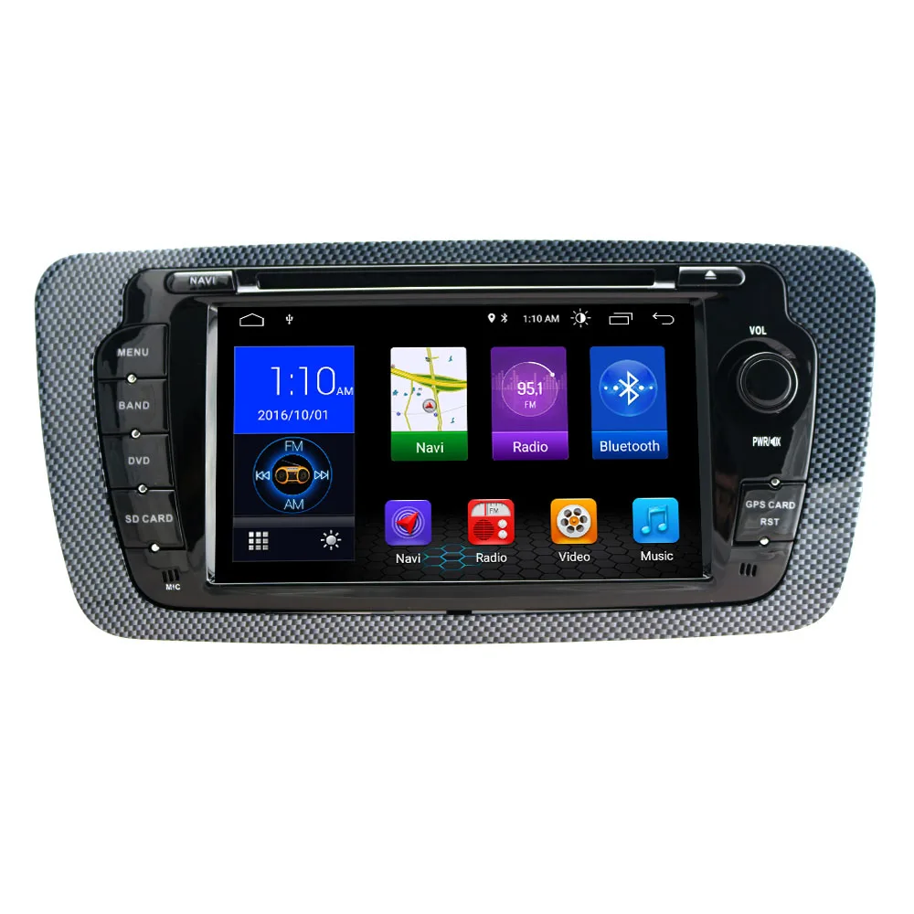 Автомобильная стереосистема с 7 дюймовым сенсорным экраном Android 8 1 dvd плеер gps nav