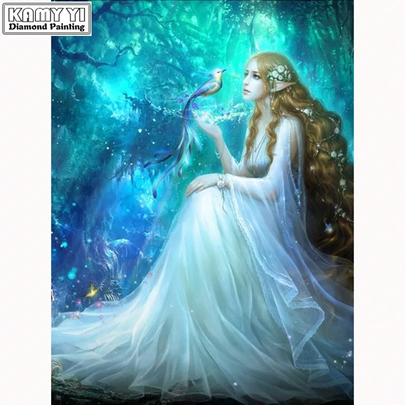 Guardian Angel 5D DIY Diamond Embroidery Painting Resin Craft Home Decor Cross Stitch Kit LK1|Алмазная мозаика и вышивка| |