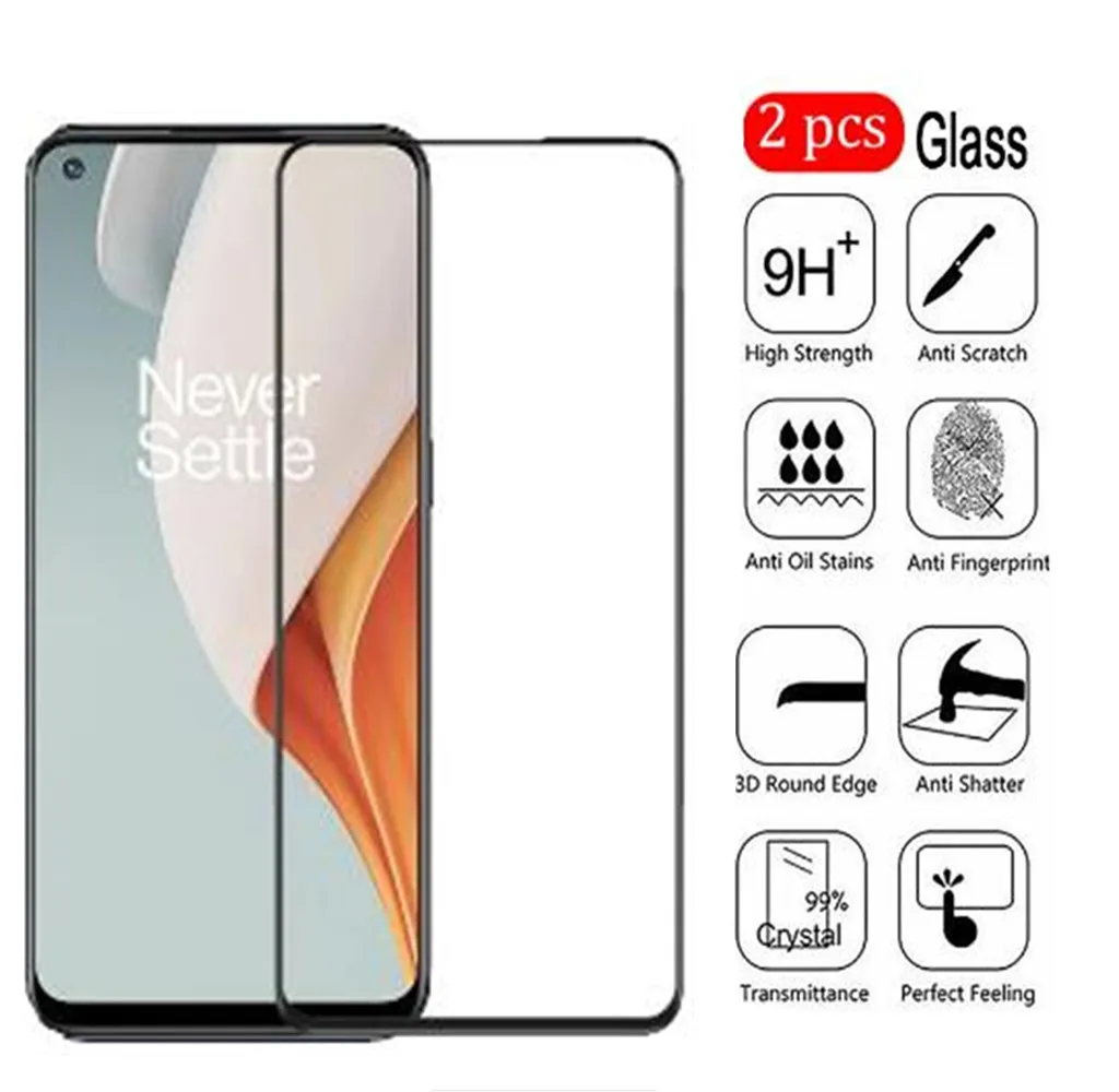 

Full Cover Tempered Glass For OnePlus Nord N10 5G Screen Protector For OnePlus Nord N100 Glass For OnePlus N10 n100 Glass