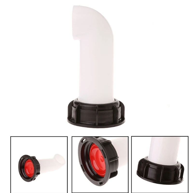 

2Pcs IBC Tote Tank Drain Cover Extension Spout Hose Nozzle Tap Cap Valve Female Thread