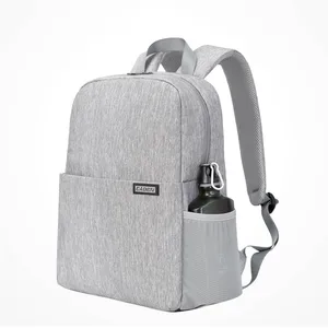 caden digital camera bag video camera bag waterproof laptop 14 school casual photo bag for canon nikon sony camera backpack free global shipping