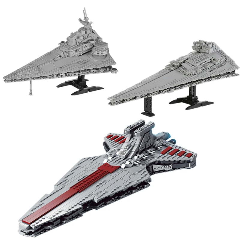 

New Christmas Gifts K105 K106 K107 Toys Imperial Star Destroyer Republic Attack Cruiser 05027 13135 05077 Building Blocks Bricks