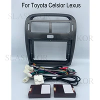 for toyota celsior lexus ls430 xf30 ls 430 2000 2006 android 10 car radio stereo multimedia gps carplay frame accessories