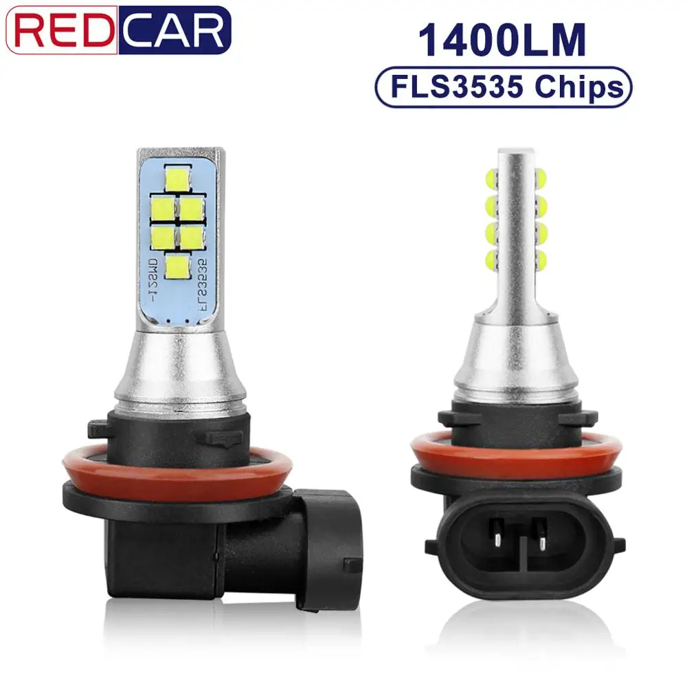 

Автомобильные светодиодные противотуманные фары, 12SMD FL3535 Chip 1400LM 9005 K, 2 шт., PSX24W HB3 9006 HB4 5202 H16 6000 H8 H11