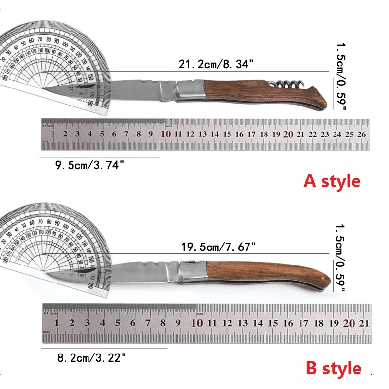 Деревянная ручка складной нож ручной работы карман носить ножи Портативный