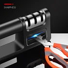 Профессиональная точилка для ножей, алмазная быстрая ручная точилка, 3 этапа, точильный инструмент для ножей, точильный камень