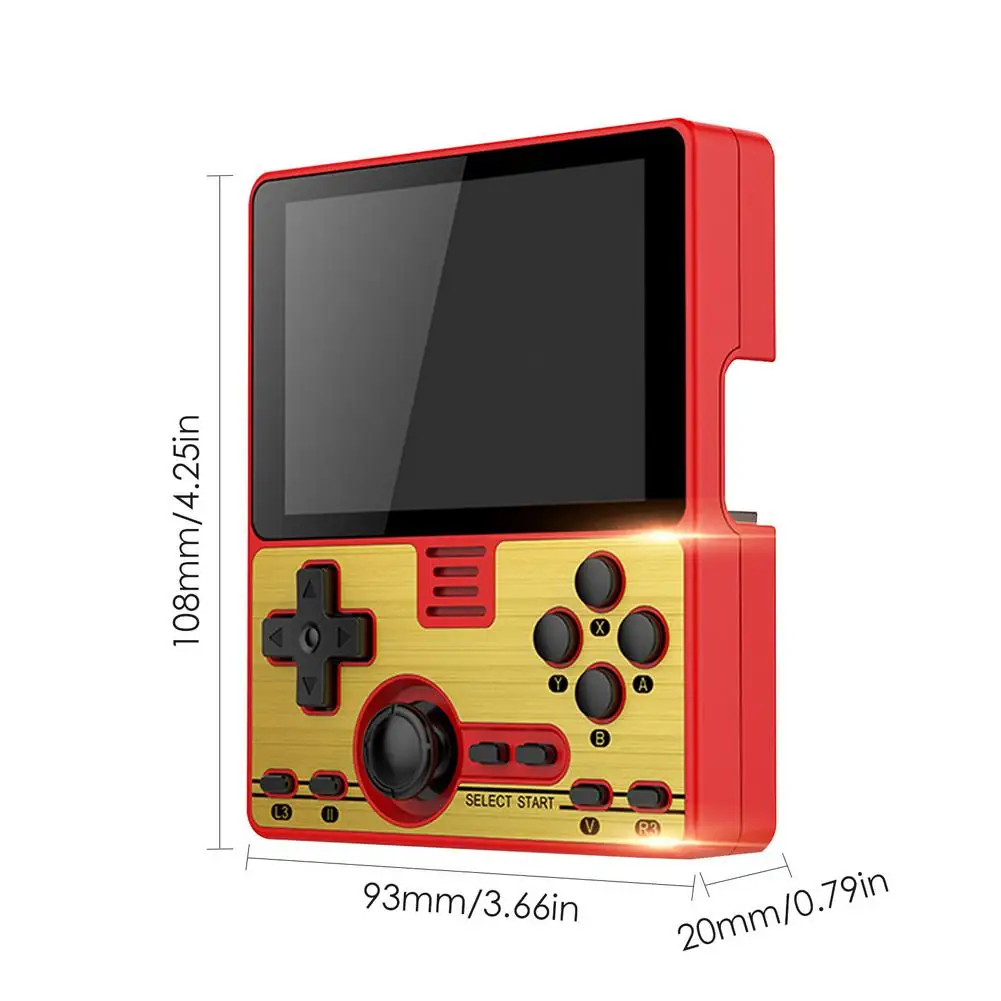 

RGB20 3.5 Inch IPS Full-Fit Screen Built-in Wifi Module Multiplayer Online Game RK3326 Open Source Handheld 10000 Game Console