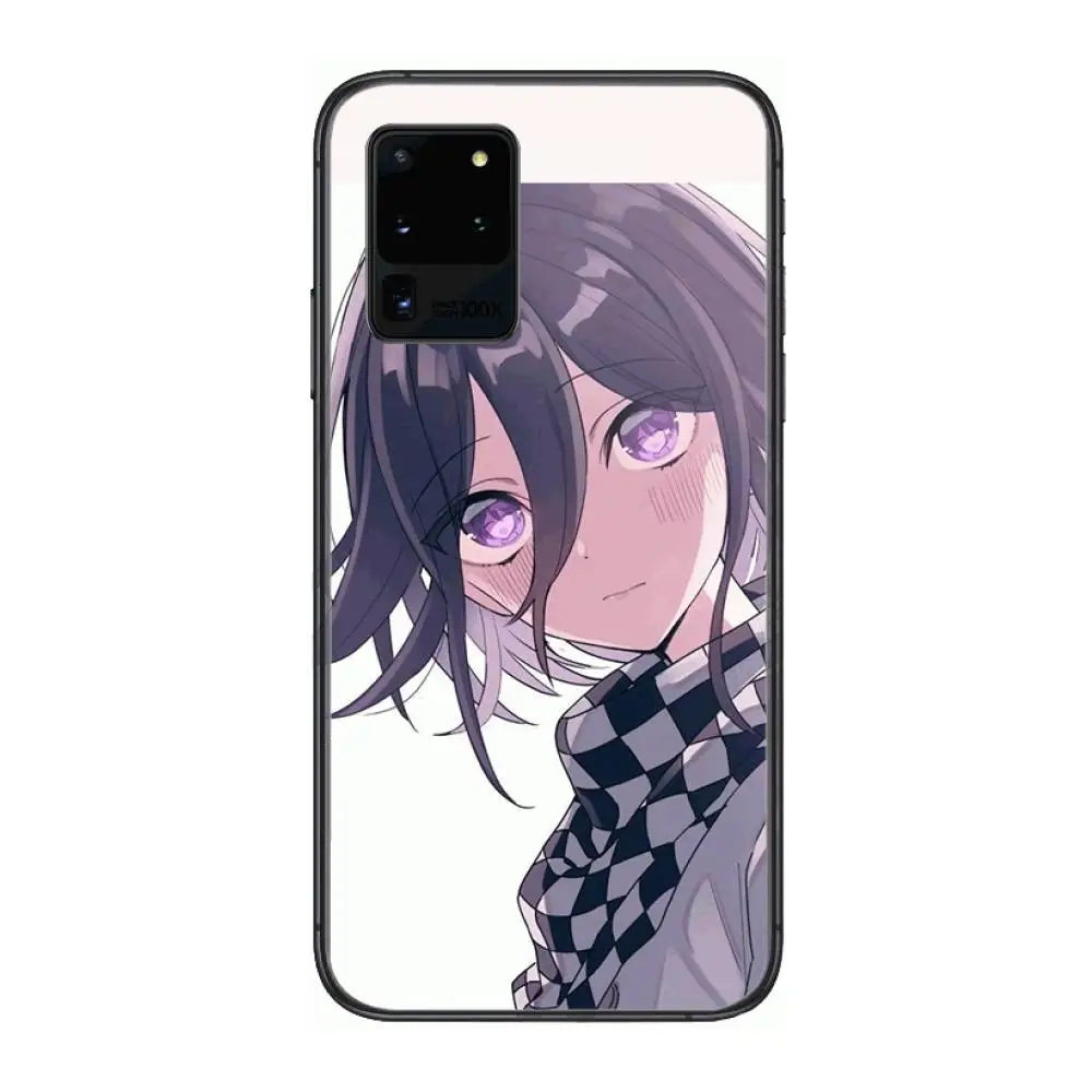 

lovely Games Danganronpa Phone cover hull For SamSung Galaxy S 6 7 8 9 10 20 21 Plus Edge E note 5G Lite Ultra black soft bump