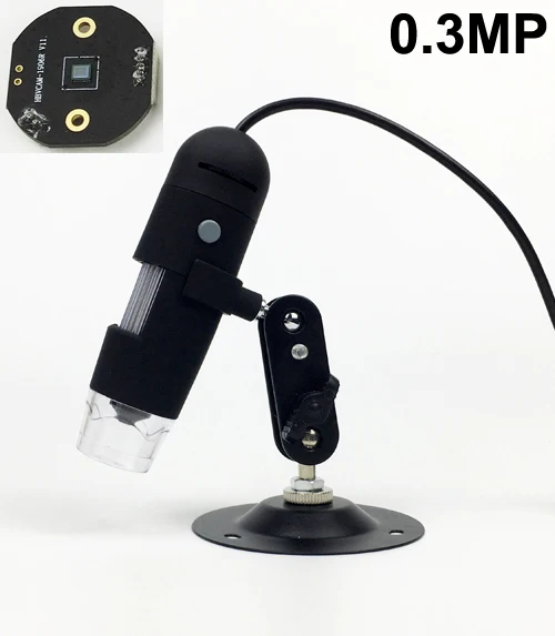 0.3MP mini stand USB цифровой микроскоп поддержка мобильного телефона и ПК - Цвет: 0.3MP mini stand