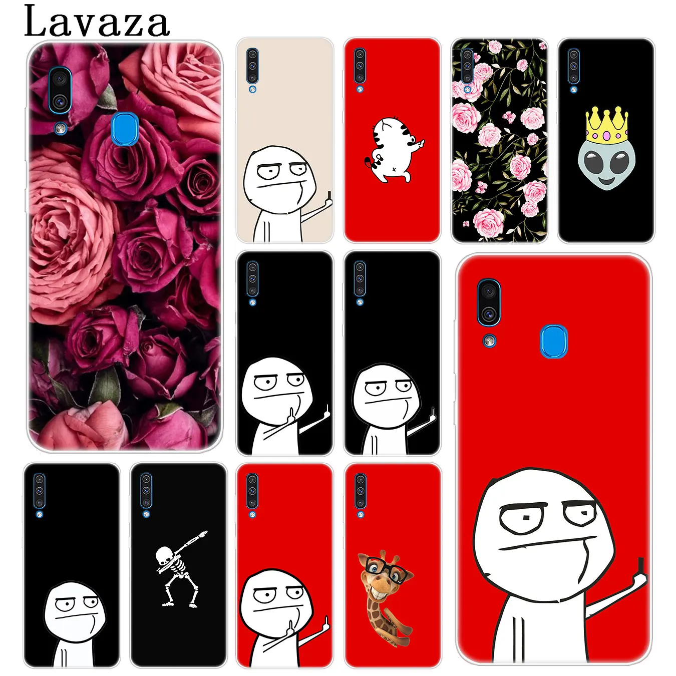Жесткий чехол для телефона meme face Samsung Galaxy A10 A20 A30 A40 A50 A60 A70 M40 M30 M20 M10