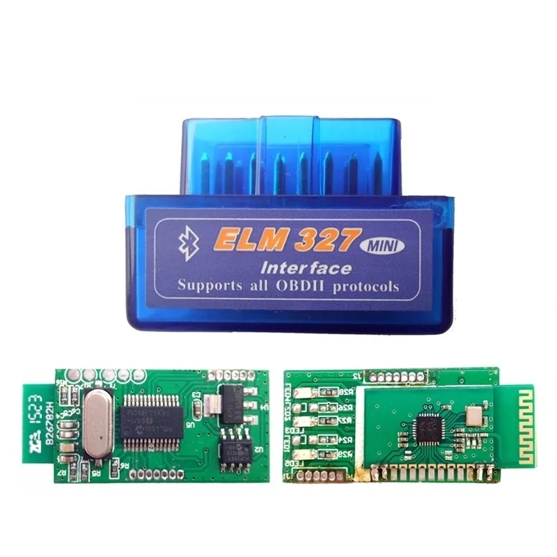 PIC18F25K80 ELM327 Bluetooth V1.5 мини ELM327 OBD2 сканер ELM327 V1.5 OBD2 bluetooth-адаптер OBD2 ELM327 V1.5 для Android/ПК