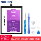 NOHON BM47 BN30 BN40 BN41 BN43 Батарея для Xiaomi Redmi 3 4 Pro 3 S 4X 4ANote 4Note 4X Замена батареи реального Ёмкость акумуляторная батарея