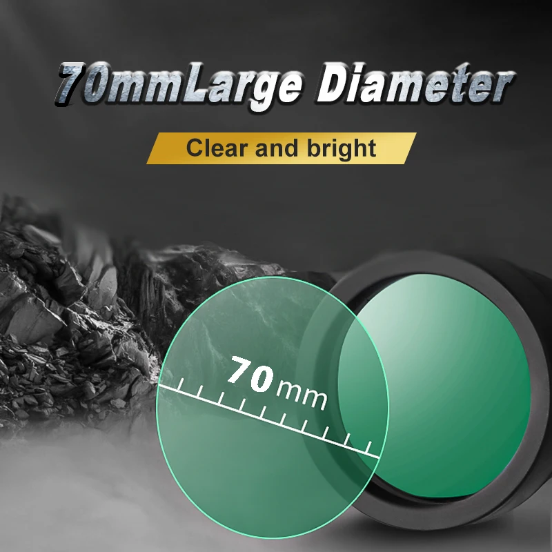 Мощный бинокль с увеличением 20-180X большой радиус действия металлический военный