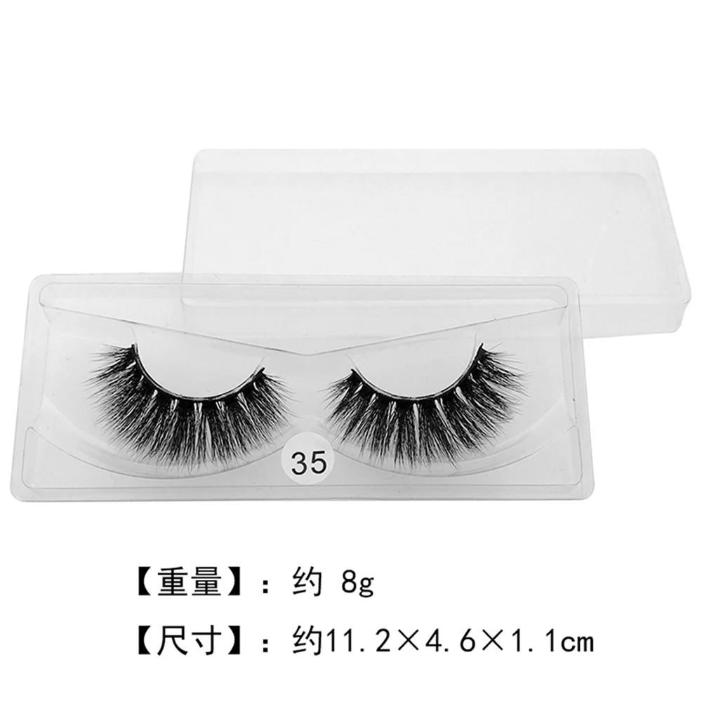 

10Pairs Fashion False Eyelashes 3D Mink Eyelashes Mixed Styles Natural Long Wispies Fluffy EyeLash Beauty Makeup Tool Wholesale