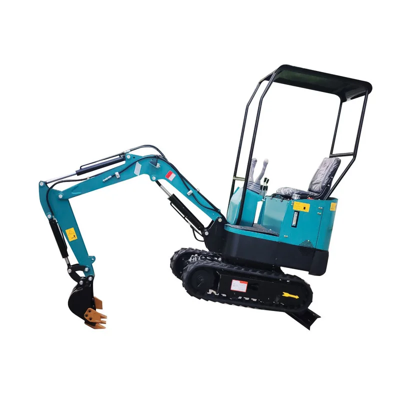 

Mini hydraulic excavator diesel with joystick mini digger excavator digger machine for gardening 0.8ton 1ton 1.2ton digger