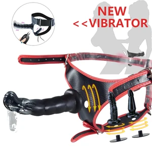 Страпон, фаллоимитатор Для лесбийских пар, страпон, двойной фаллоимитатор, игрушки для взрослых, жгут для влагалищаанальный фаллоимитатор, вибратор, страпон-пенис