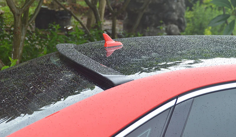 

For Audi A3 S3 Car Decoration 2014 2015 2016 2017 High Quality Carbon Fiber Rear Trunk Roof Spoiler