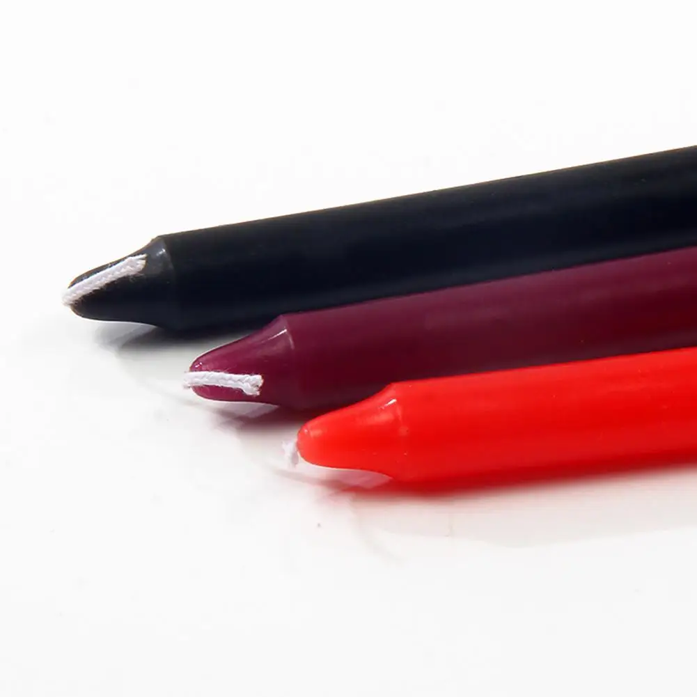 3 шт./компл. низкая Температура лампы в форме свечи БДСМ капельного SM кровать