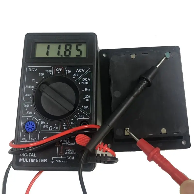 DIY пластиковый держатель для аккумулятора 18650 чехол 3x18650 3 7 V литий-ионная