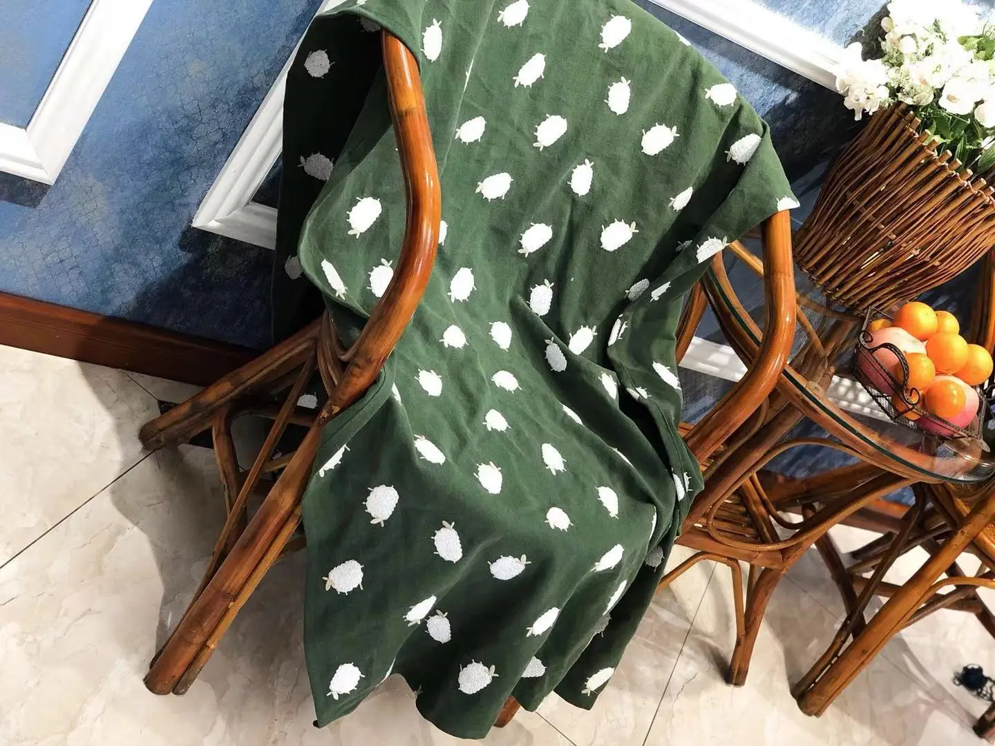 Маленькая овечка рубашки поло для детей хлопковые и льняные ткани DIY ручной