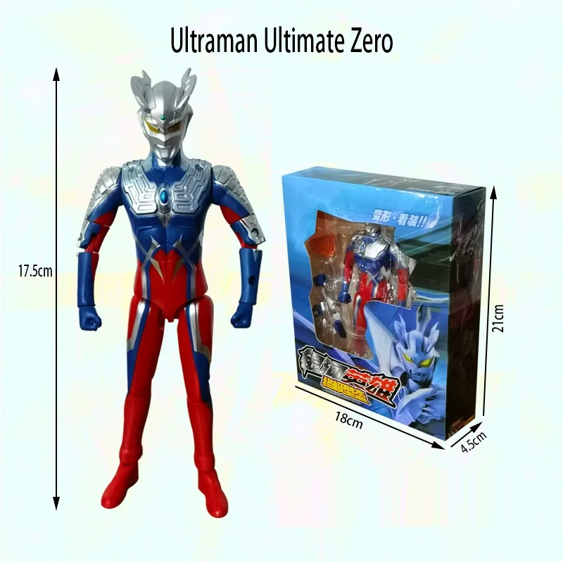 

Hot Sale 1/12 Scale Anime Collection ULTRAMAN Action Figures Zero PVC Doll Movable Robot Toy Model Souvenir Gift for Children