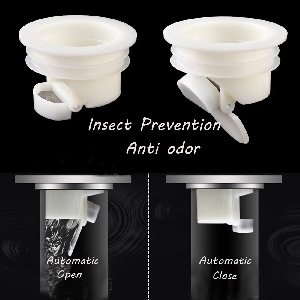 Кухонная белая пробка для ванной комнаты слива пола раковины ситечко Siphon вилка