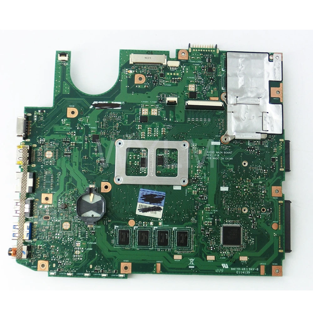X45VD материнская плата GT610M 1 ГБ N13M-GE6-S-A1 с 2 Гб оперативной памяти для ASUS X45V ноутбука