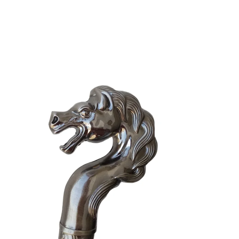 

2021 Horse Head Walking Stick Cane Walking Canes Elegant Hand Crutch Vintage Walking Cane Self Defense Stick