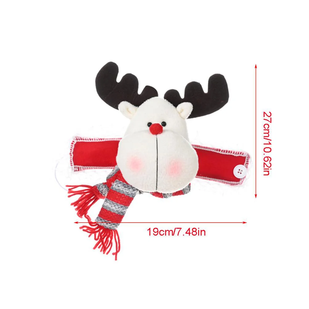 Рождественская Пряжка для занавесок с рисунком лося держатель спальни занавеска