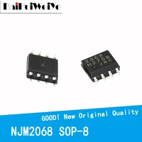 10pcslot njm2068 njm2068m jrc2068 jrc2068d operational amplifier op amp dual low noisechip smd sop8 sop 8 good quality chipset