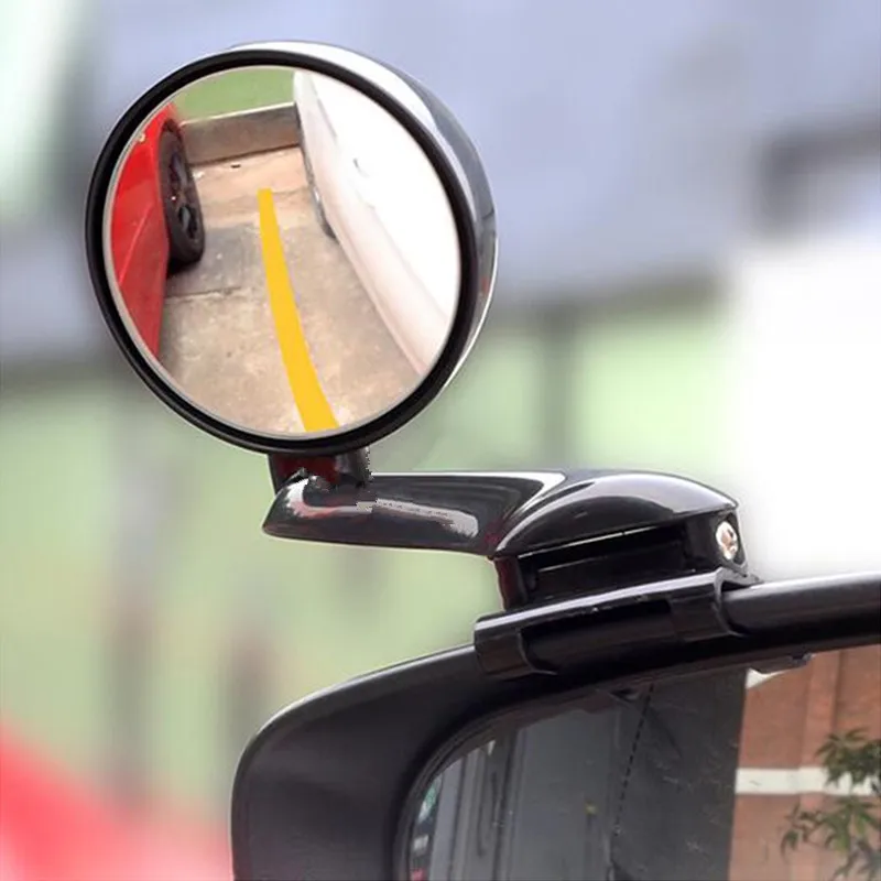 2 в 1 Автомобильное Зеркало для слепых пятен с поворотом на 360 градусов