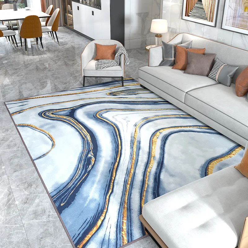 

Carpet mat living room tea table blanket modern Nordic luxury bedroom bedside blanket household doormat