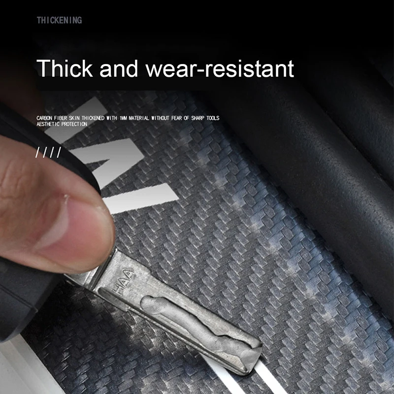 

4pcs car sticker door decoration modified protective decoration For AUDI A1 A3 A4 A5 A6 A7 A8 Q3 Q5 Q7 Q8 accessories