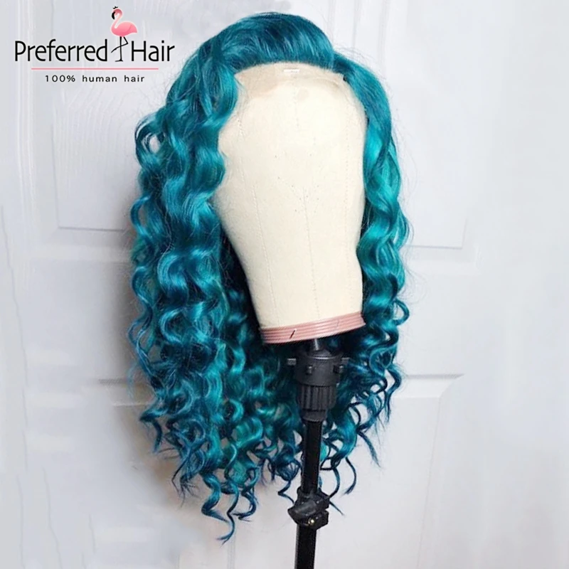 Предпочтительный предварительно сорванный Свободный парик с крупными волнами