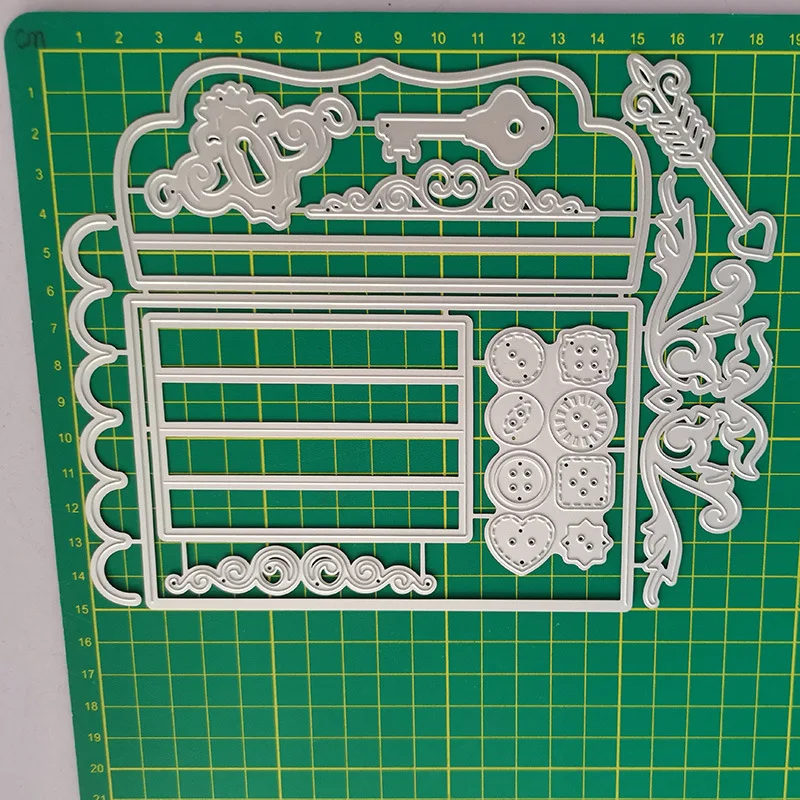 

Cut Die Large Invitation Tabbed Page Purse Card Metal Cutting Dies Scrapbooking Steel Craft Die Embossing Paper Cards Stencils