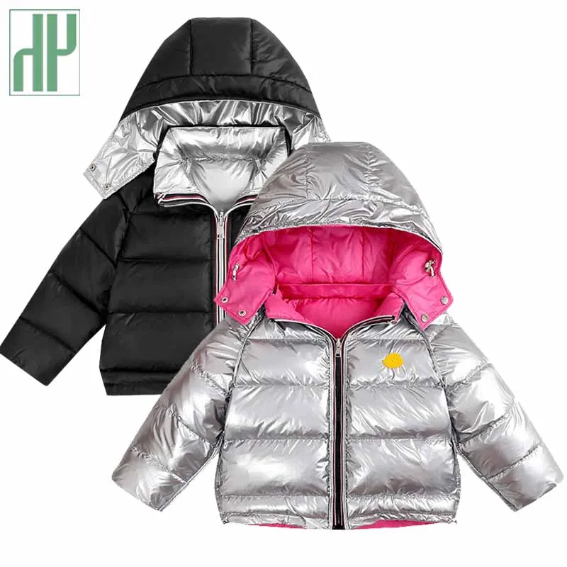 Зимняя куртка для маленьких девочек детская водонепроницаемая одежда плотная