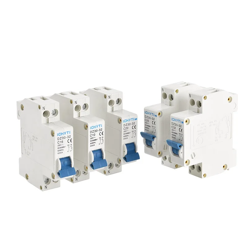 Бесплатная доставка бытовой автоматический выключатель CHYT Φ 1P + N 18 мм на Din рейку