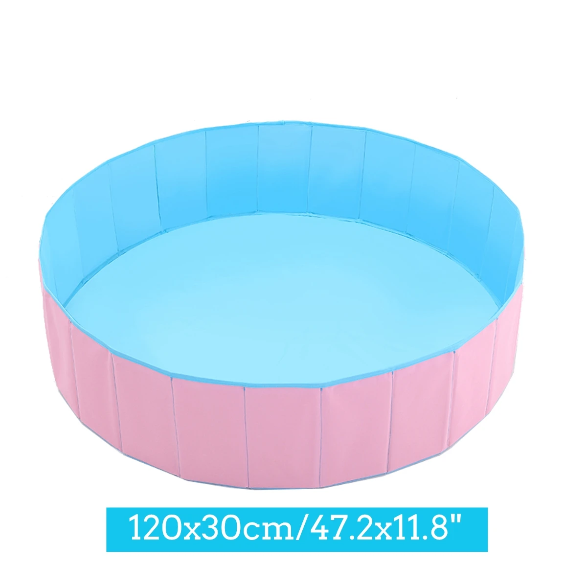 PinkBlue 120x30cm Детский манеж, блестящий мяч, ямы, складной мяч, бассейн, 100 шт, Океанский шар, игрушка, моющийся, складной забор, 3 размера - Цвет: PinkBlue 120x30cm
