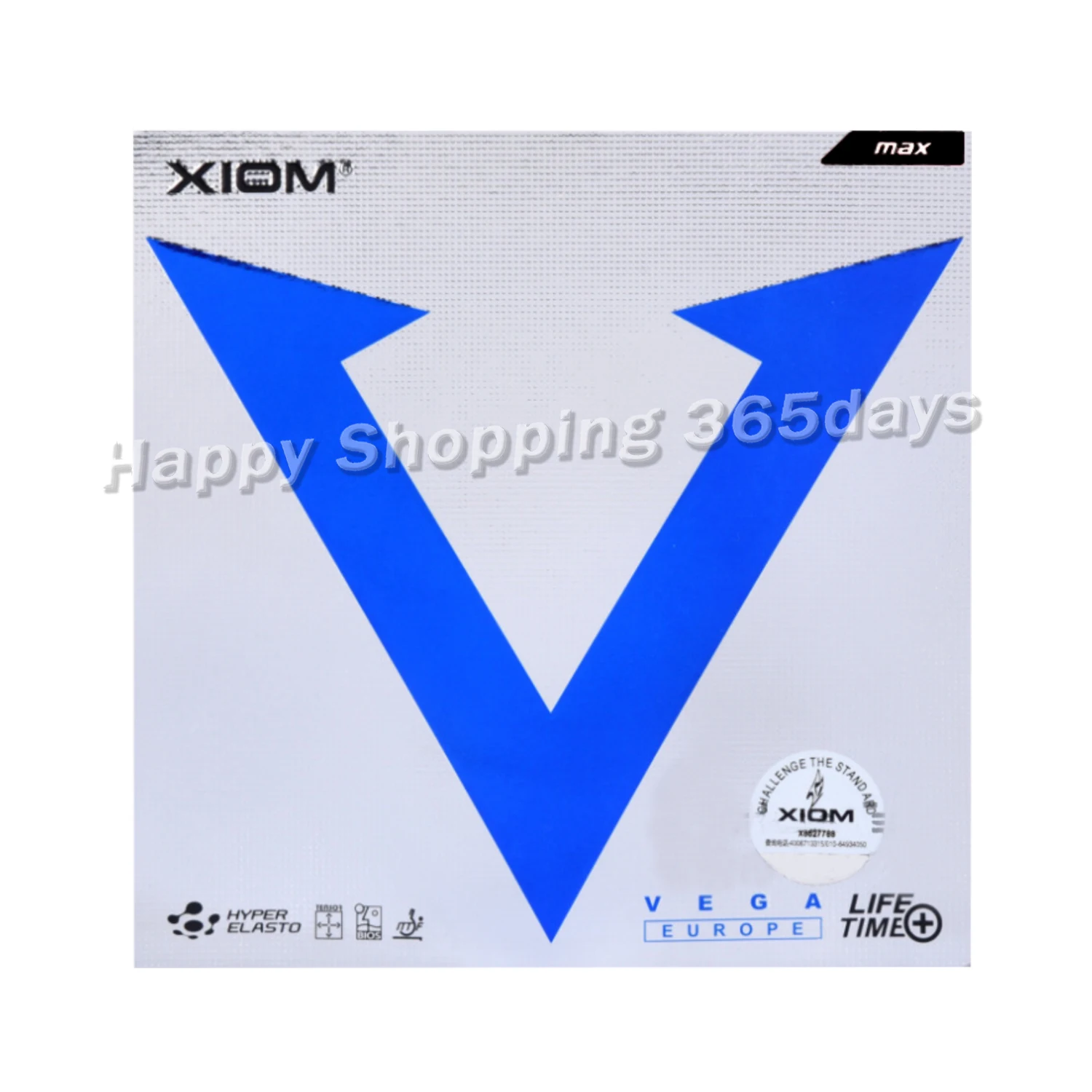 XIOM оригинальный VEGA Европа Настольный теннис резиновая губка для пинг понга Tenis De