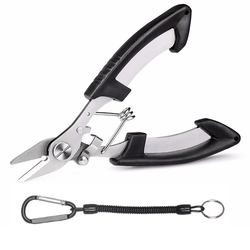 

Fishing Plier Scissor Braid Line Lure Cutter Hook Remover Tackle Tool Cutting Fish Use Tongs Scissors Fishing Pliers