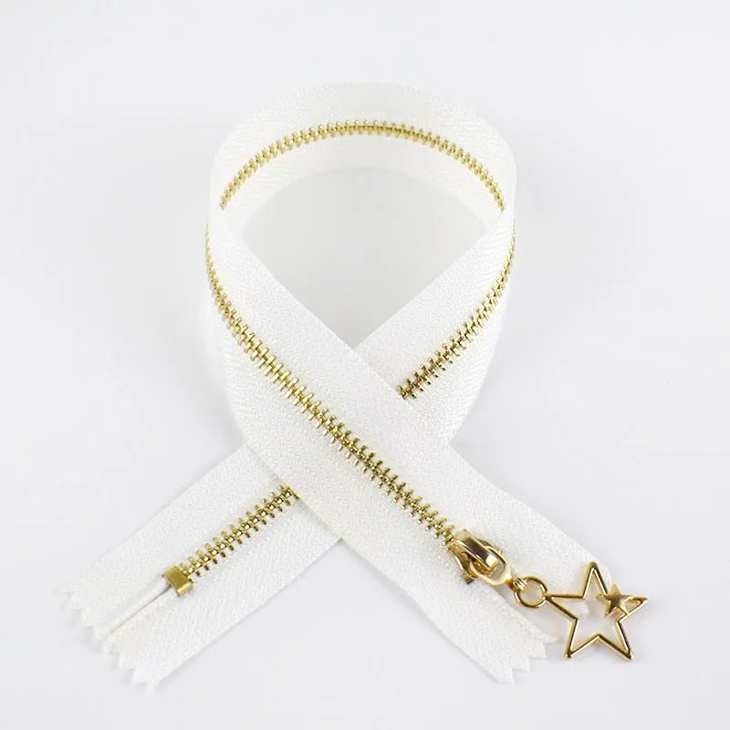 white 20 штук Meetee 3# металлическая близкий конец застежки-молнии 20/30 см с золотыми зубьями для застежки-молнии для пошива сумок пуховик, куртка, юбка, Костюмы аксессуары - Цвет: white